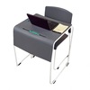 Luxor Lightweight Stackable Student Desk and Chair, PK4 STUDENT-STK4PK